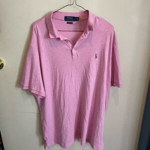 Polo by Ralph Lauren Light Pink Men's Polo Shirt